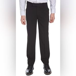 Calvin Klein Boys' Flat-Front Bi-Stretch Dress Pant, Straight Leg NWT Sz 10